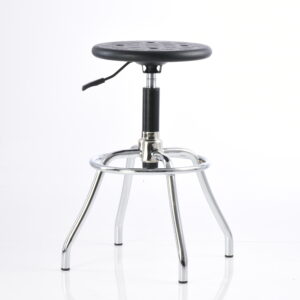 BANCO INDUSTRIALUSO RUDO FIJO CROMADO BM-617