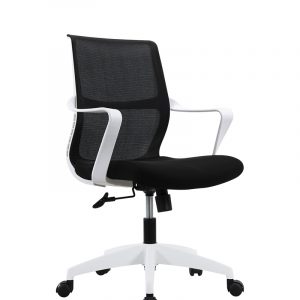 SILLA OPERATIVA AB-90 (NEGRO Y BLANCO)