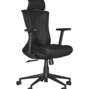 SILLA EJECUTIVA CH-005 (NEGRO  Y GRIS)