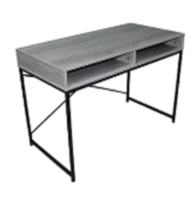 ESCRITORIO TUBULAR CON ENTREPAÑO EHO-007