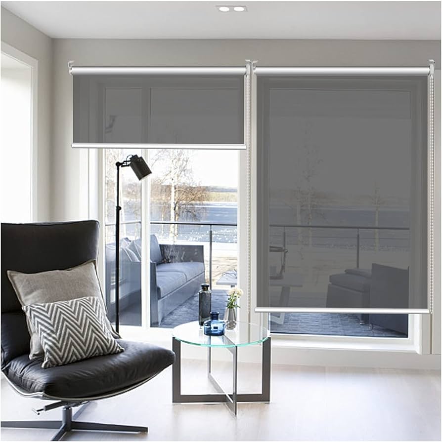 PERSIANA ENROLLABLE TELA TRASLUCIDA DE 1.00 X 1.00 mts